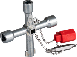 Schaltschrankschlüssel Metall m.Bits 7000-DSP-100
