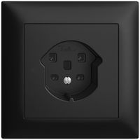 Prise ENC EDIZIOdue T25 16A noir bornes à vis