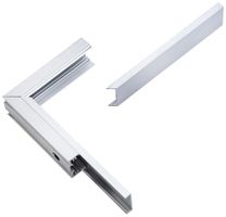 Angolo interno ELBRO per canale 30×20mm alluminio argento anodizzato