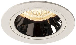 LED-Downlight SLV NUMINOS M 17.5W 1550lm 2700K 55° DIM Ø105×68mm ws/Cr