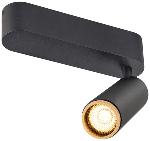 LED-Spot SLV GRIP SPOT M 14W 1540lm 3000K WB DIM 183×147×106mm schwarz