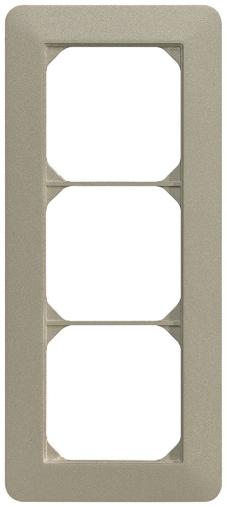 UP-Abdeckrahmen kallysto.trend 3×1 savanna 94×214mm