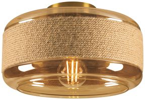 Plafoniera/applique SLV PANTILO E27 1×0…15W Ø270mm oro