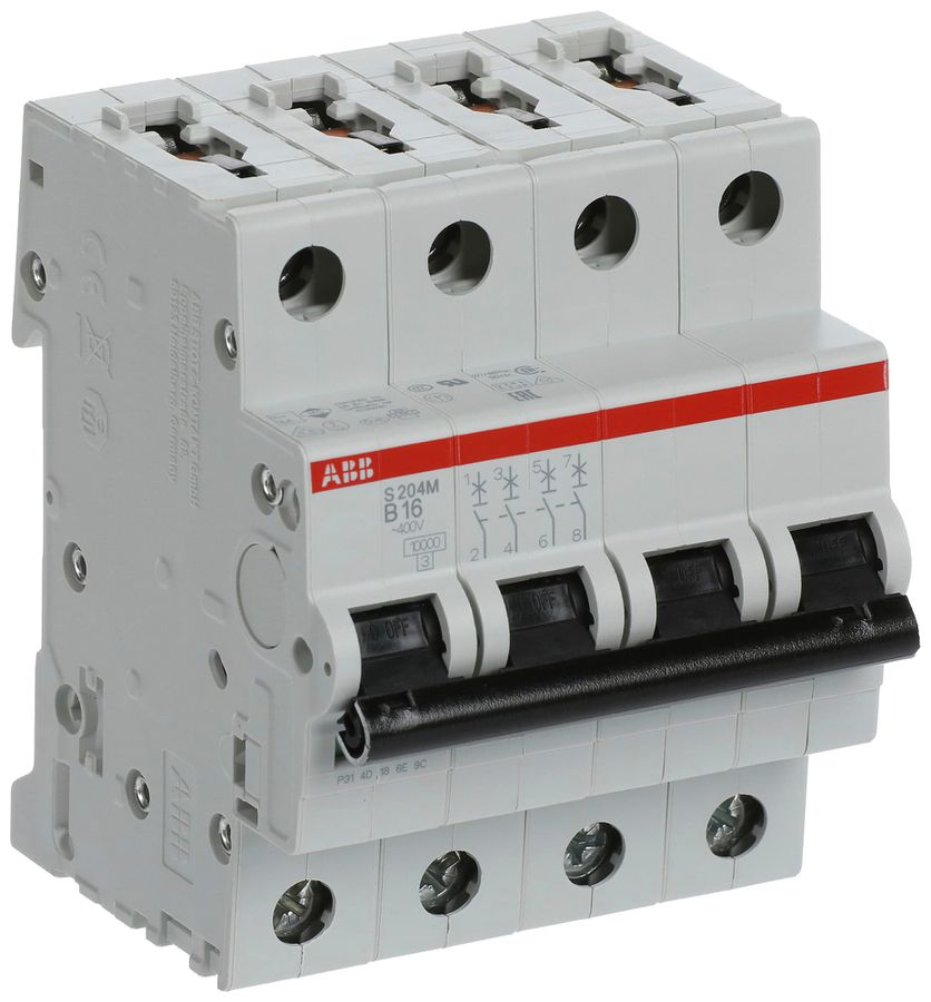 Leitungsschutzschalter ABB S204M-B16 16A B 10kA