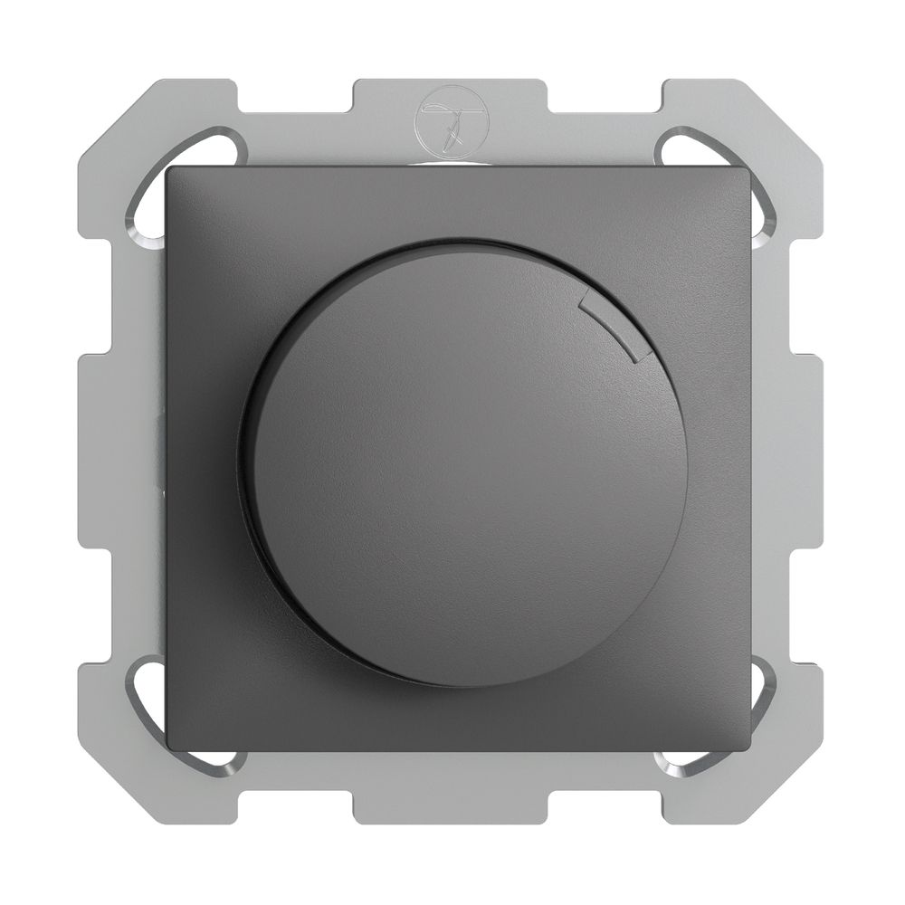 UP-DALI-Power-Drehgeber/Dimmer EDIZIOdue FM Tunable White dunkelgrau