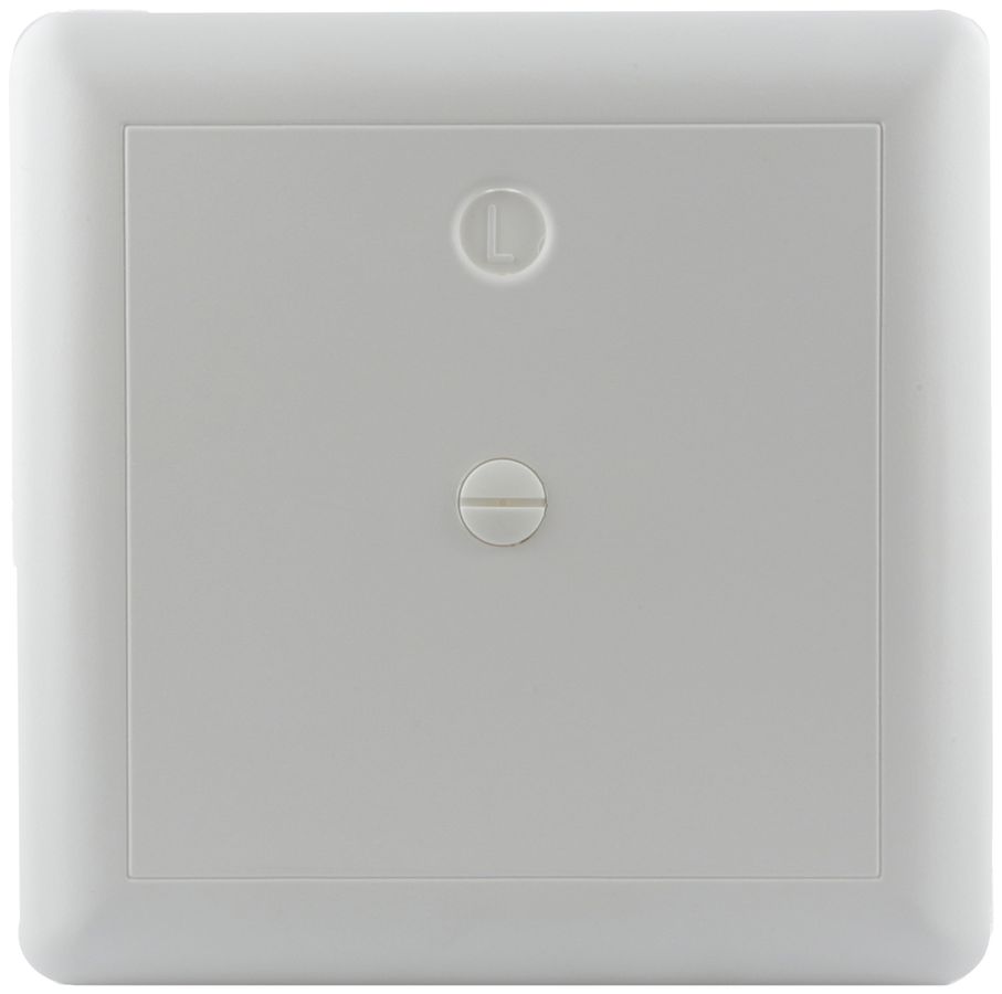 Coperchio a vite Ammer 115×115mm termoplastico bianco