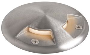 Abdeckung SLV SMALL PLOT 2 Slots Ø103mm Edelstahl