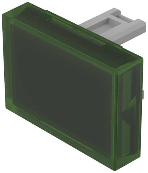 Druckhaube EAO31 15×21mm transparent, grün