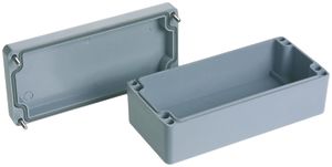 Boîtier AP PEs 160×75×55mm, gris clair, IP65, Lithos Woertz