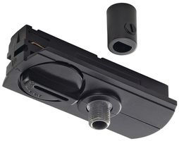 Pendelleuchtenadapter SLV für 1-Phasen Stromschiene, schwarz