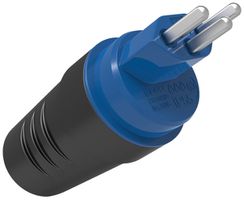 Stecker ELBRO T23 IP55 Gummi schwarz