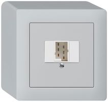 Boîte AP kallysto 1×TT83 gris clair