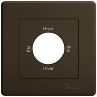 UP-Montageset EDIZIO.liv SNAPFIX® f.Drehsch.m.Schloss Été-Hiver-Été-Hiver br