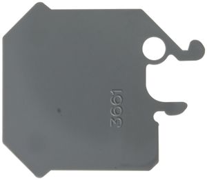 Paroi de fermeture pour série 158210237 gris