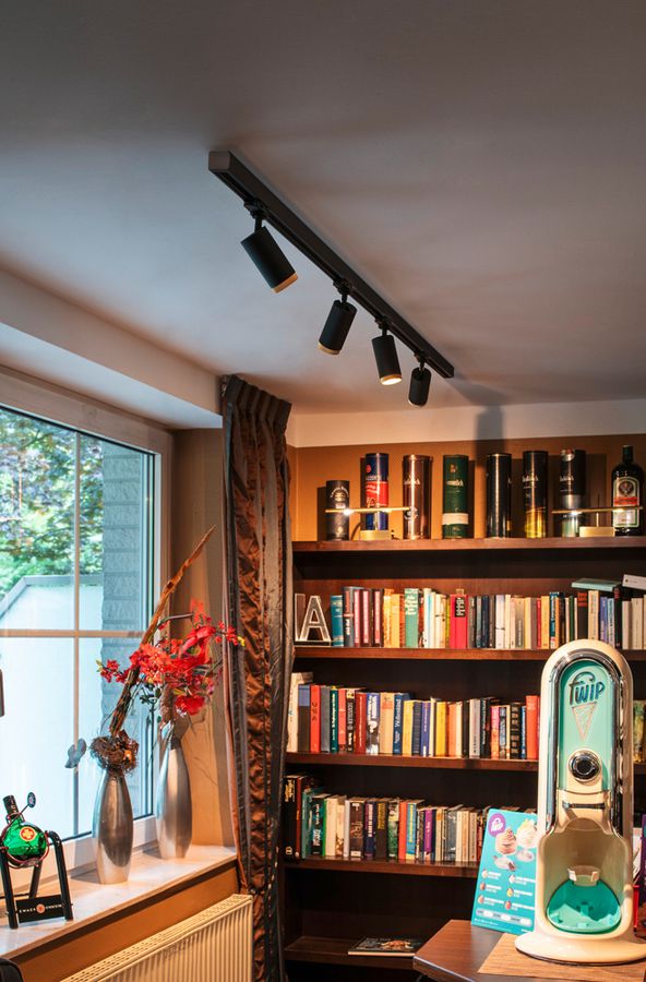 Spot SLV GRIP L GU10 1×6W VAR AD3PH Ø57mm noir