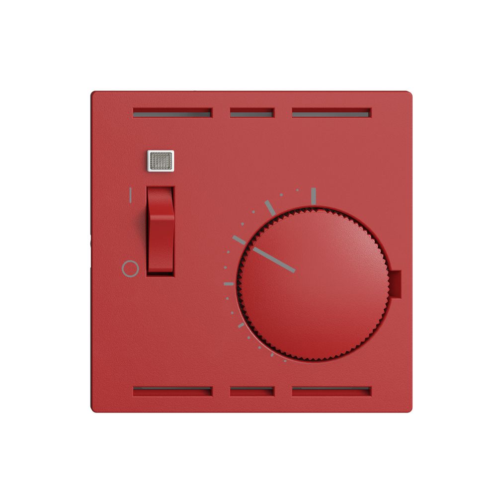 Termostato ambiente INC EDIZIOdue berry, con interrutore