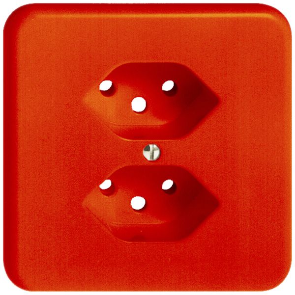 Frontset FH zu Steckdose 2×T13 orange