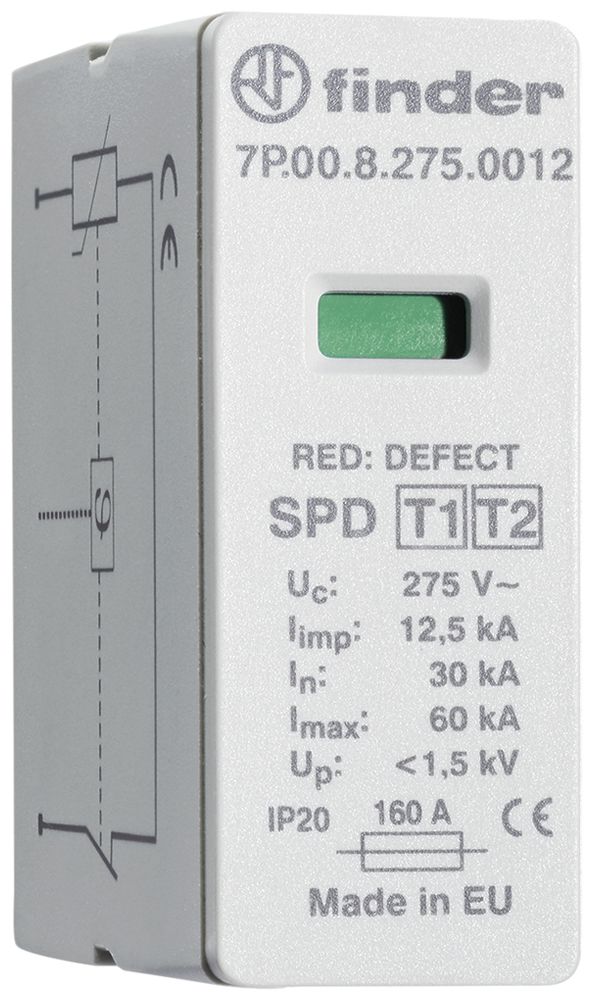 Insert pour parasurtension FINDER 7P.00 275VAC