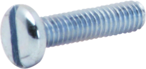 Flachkopfschraube M4×16mm verz.DIN 85A, (Pan-Head)