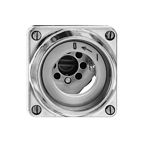 Contact pivot. INC hum.0<-1/2L Al, pour serrure de sûr, sans cyl