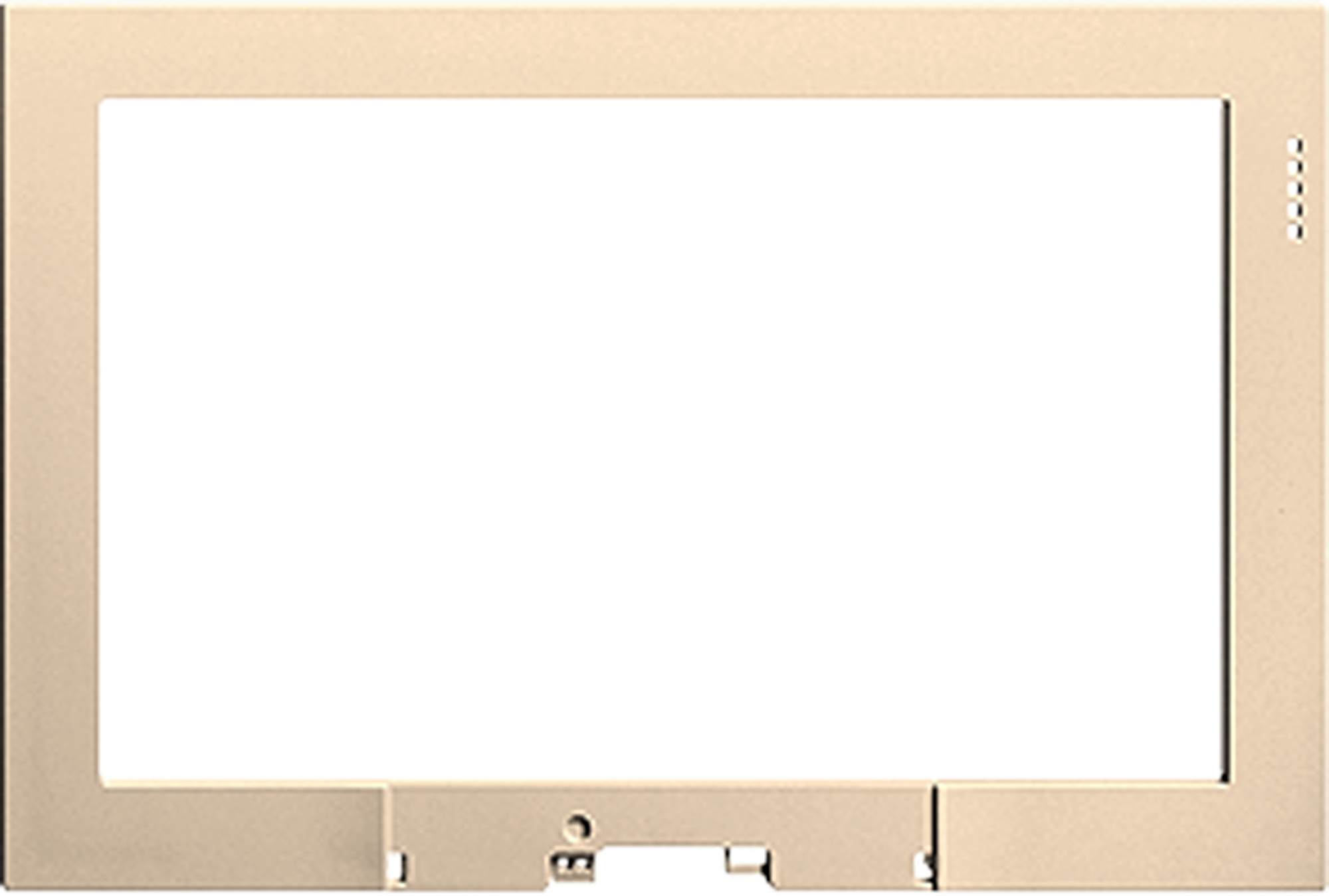 Frontplatte zu Touchpanel II KNX EDIZIOdue crema