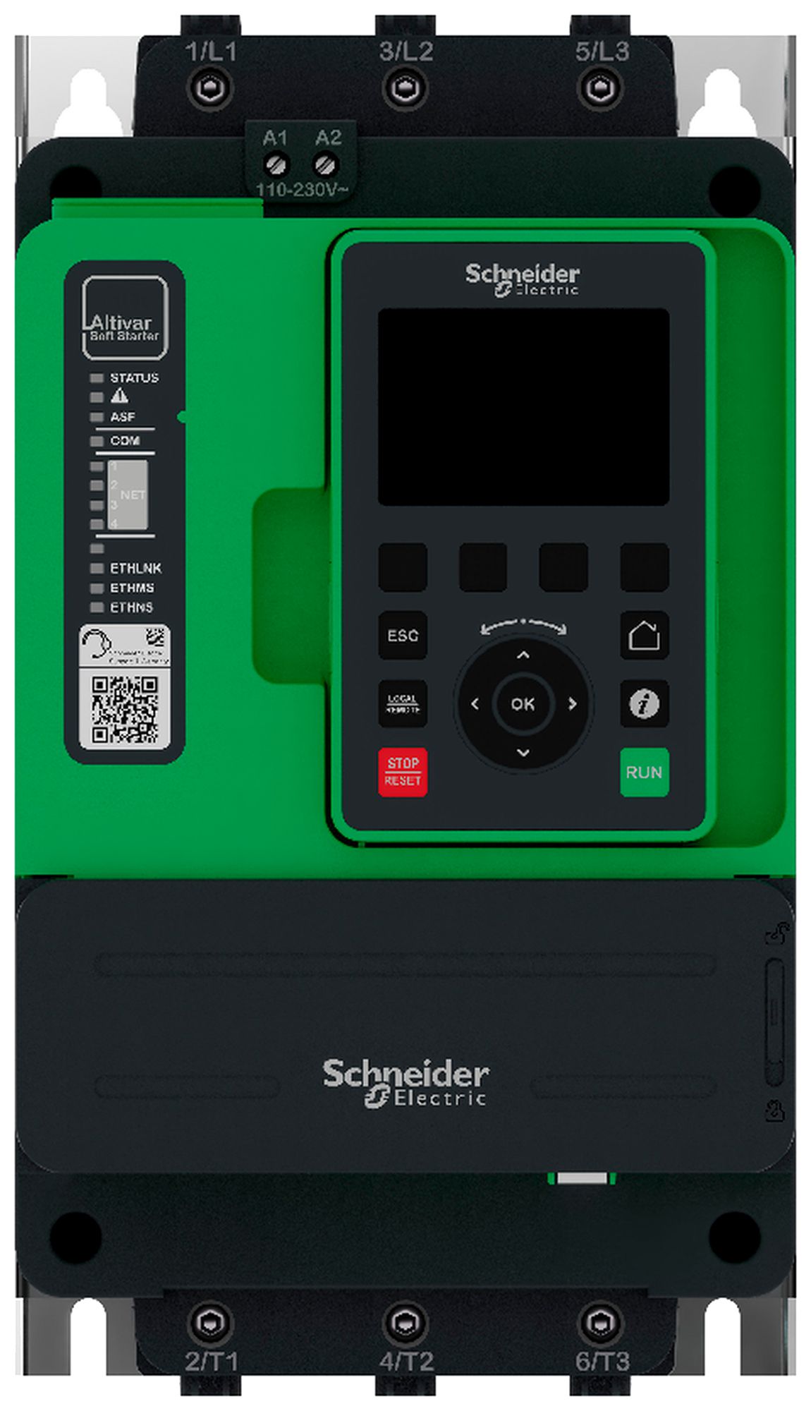 Softstarter Altivar ATS490 32A 208…690V 110…230V 24VAC