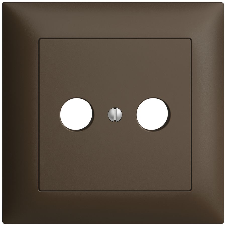 UP-Frontset EDIZIOdue coffee 88×88mm