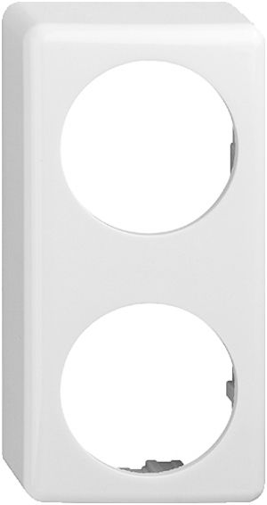 Capot AP FH pour 2×1 blanc