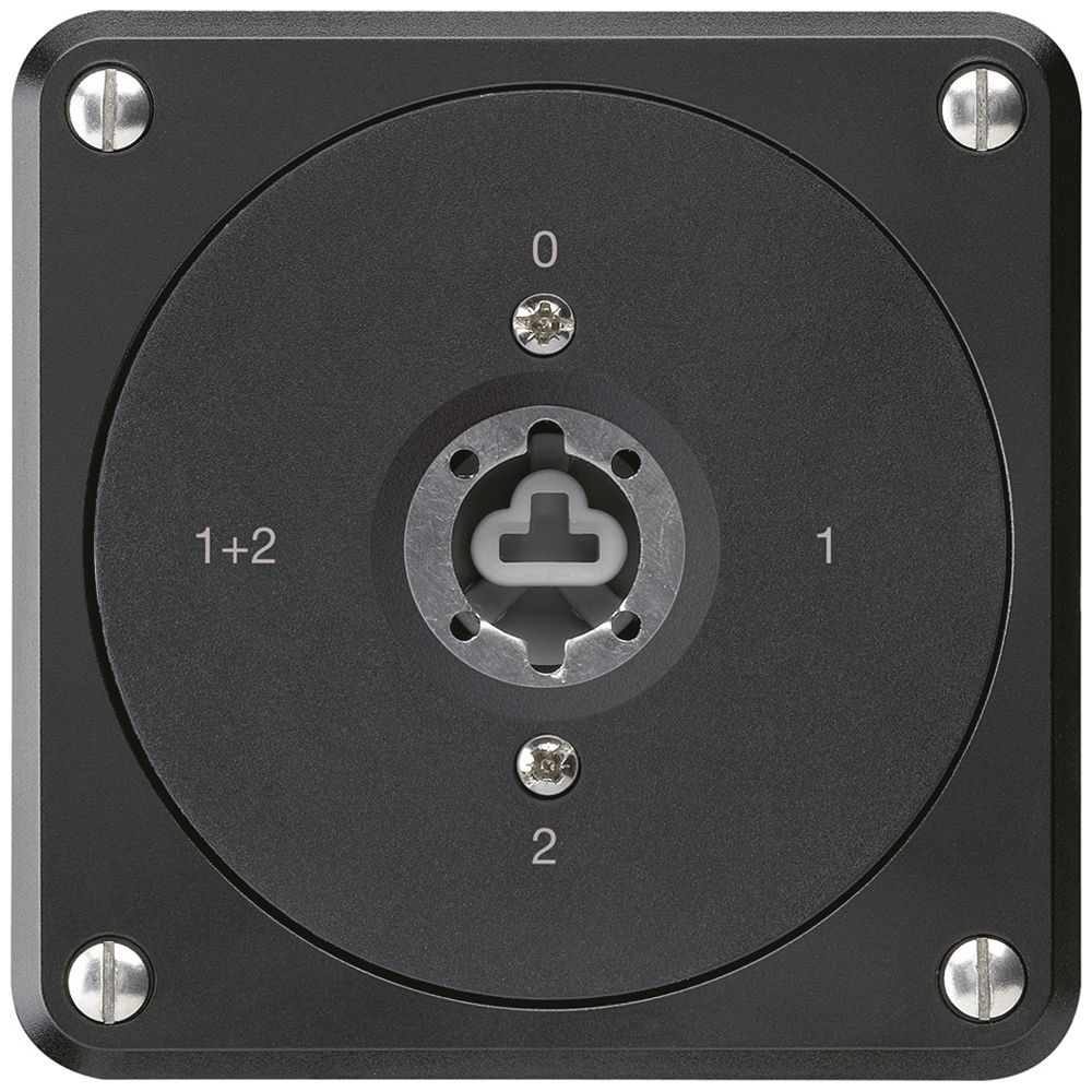 Interrupteur à clé ENC robusto sans clapet sans cylindre 1/1P noir p.combinaison