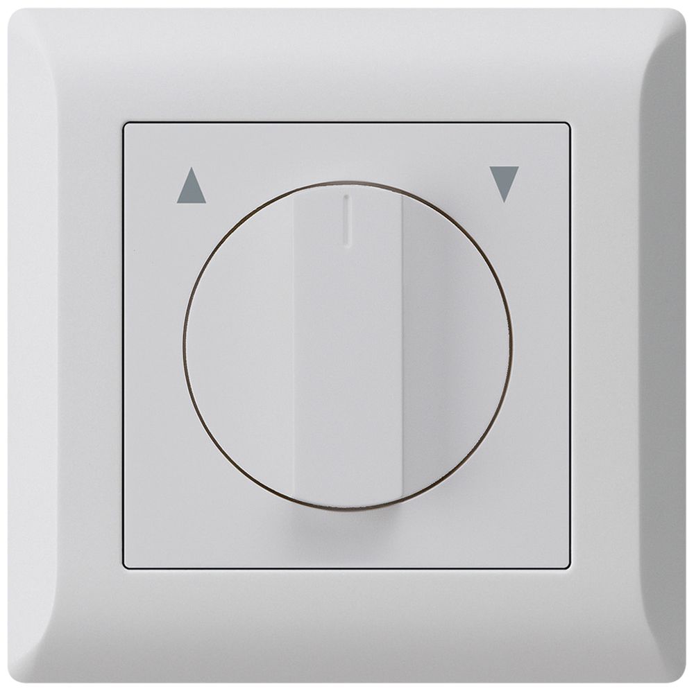 Interrupteur/contact rotatif pour stores ENC KLI gris clair