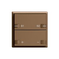 UP-Taster ZEP Universaldimmer Szene 1K/2T EDIZIOdue coffee