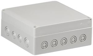 Apparategehäuse RW CUBO S 175×175×75mm SPCM grau