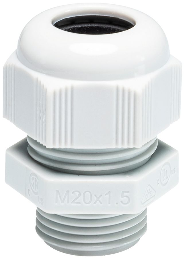 Pressacavo Wieland podis M32 15mm Ø18…25mm PA IP65 grigio chiaro