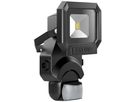 Proiettore LED ESYLUX AFL SUN, 10W 3000K 800lm 133×75×210mm IP65, nero