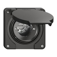 Schwenktaster NEVO N.CO ohne Zylinder, KS, 1->0<-2, schwarz