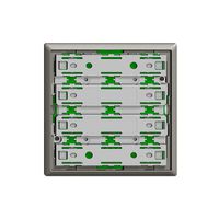 KNX-Funktionseinsatz RGB 1…8-fach EDIZIOdue dunkelgrau o.LED, m.Temperaturfühler