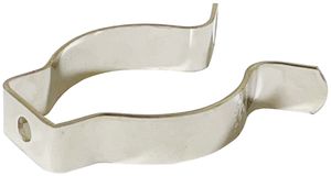 Metallklammer für T8 vernickelt