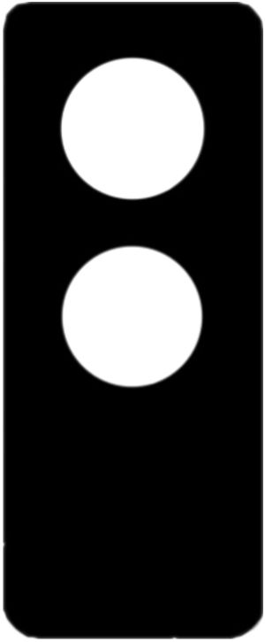 Plaque de recouvrement 3×1 2×43+pl noir