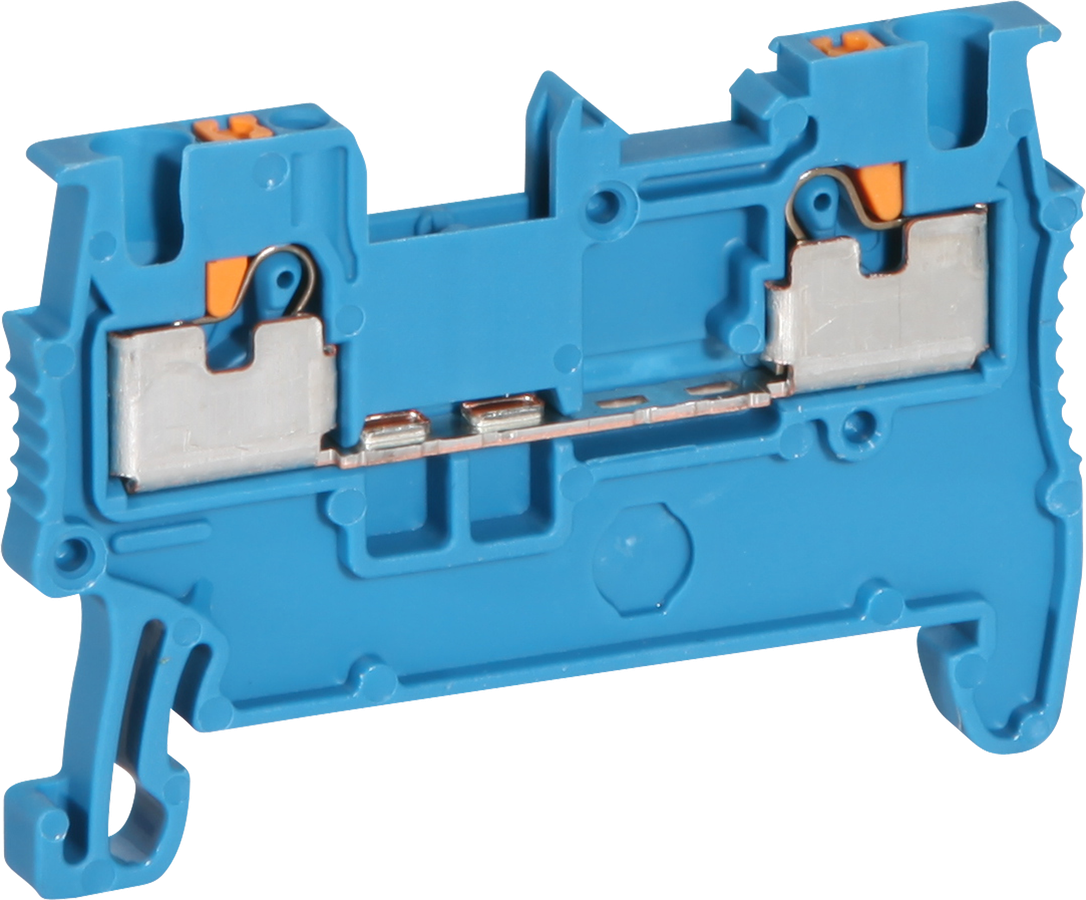 Borne de jonction Push-In CLIPLINE 0.14…1.5mm² bleu