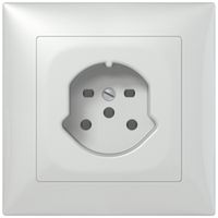 UP-Steckdose SIDUS B T15 weiss glänzend