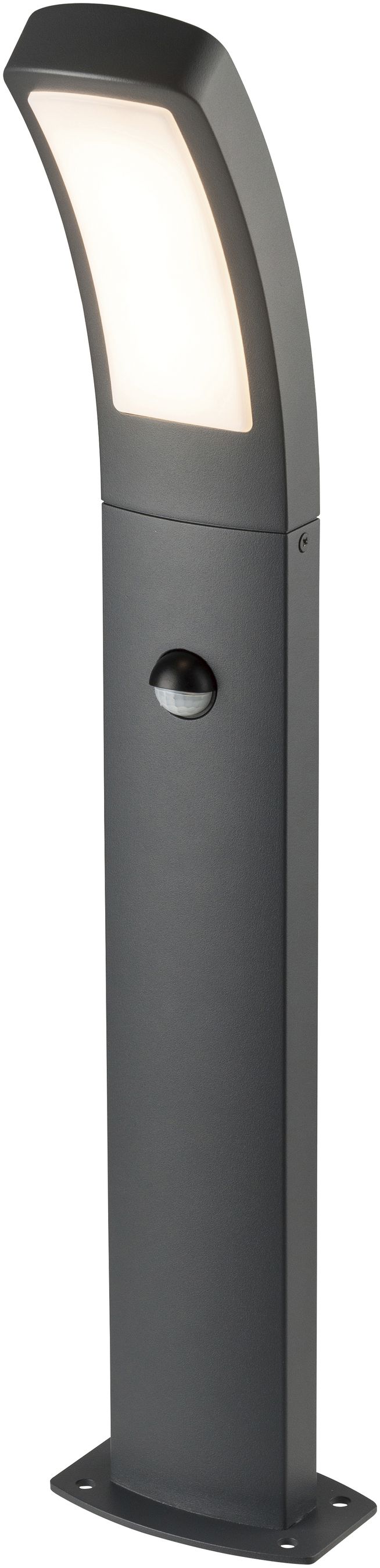 LED-Wegeleuchte Z-Licht C80 mit PIR-Sensor 12W 3000K 120×800mm, anthrazit