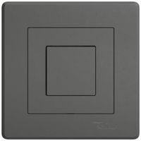 Stazione sec.interr.INC EDIZIO.liv Wiser SNAPFIX® 1 canale 1 tasto WLAN grs