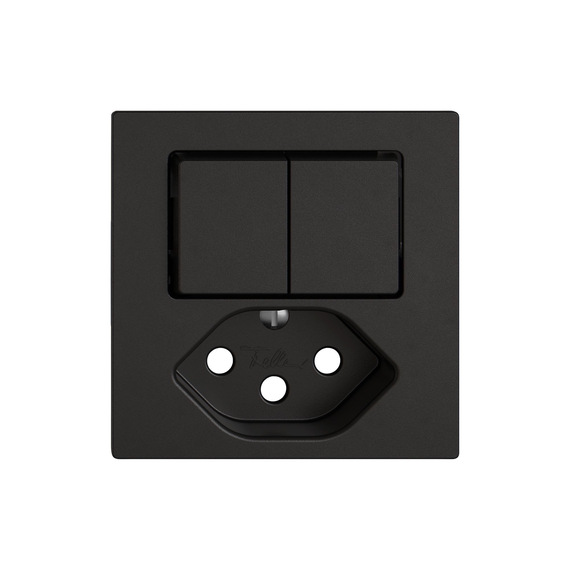 Kit di montaggio EDIZIO.liv SNAPFIX® per combi.T13 con 2 tasti ne