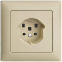 UP-Steckdose EDIZIOdue T25 16A vanille, mit Steckklemmen