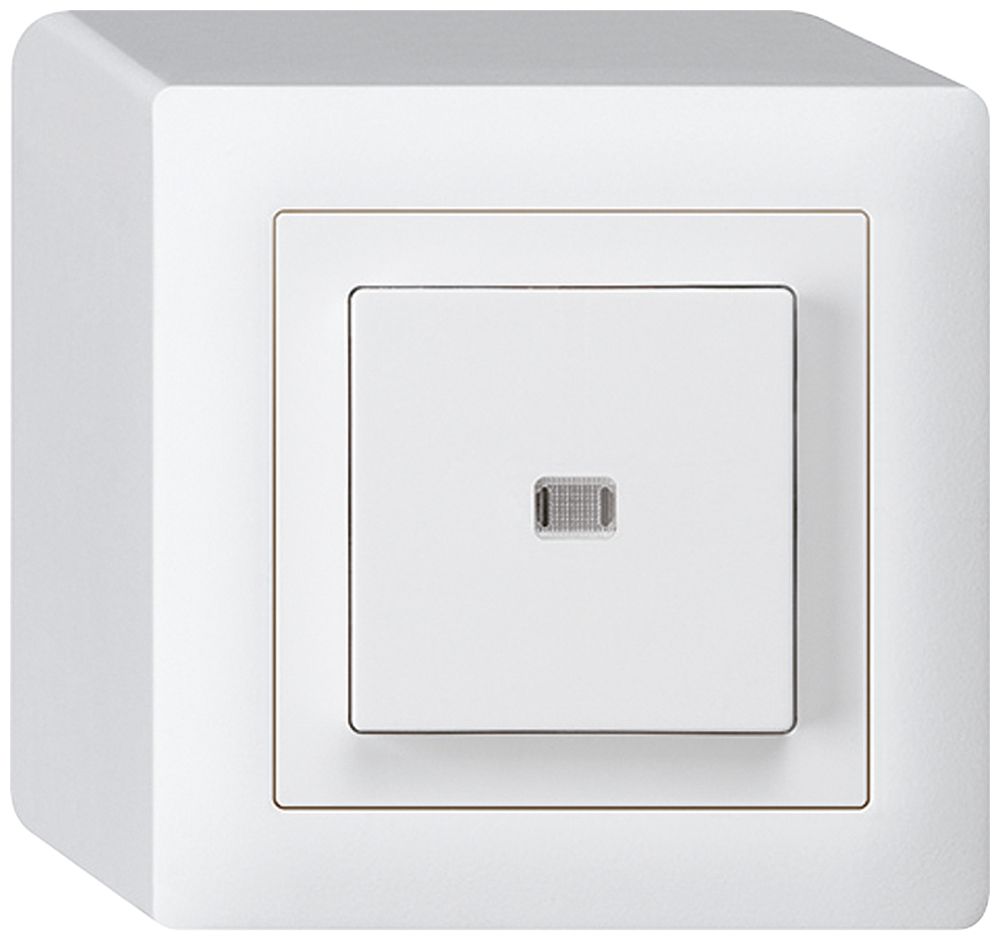 AP-Leuchtdruckschalter kallysto 3/1L weiss