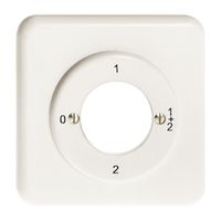 UP-Frontset 0-1-1+2-2 für Schlüsselschalter FH weiss