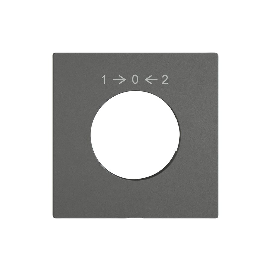 Montageset EDIZIO.liv SNAPFIX® f.Schwenktaster m.Schloss 1 → 0 ← 2 dgu