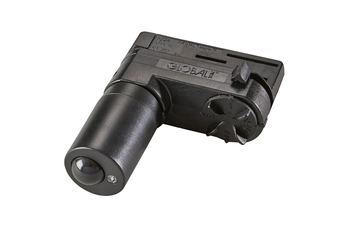 Détecteur de mouvement Casambi SP.ADA.S+ Rail Global PIR LUX noir