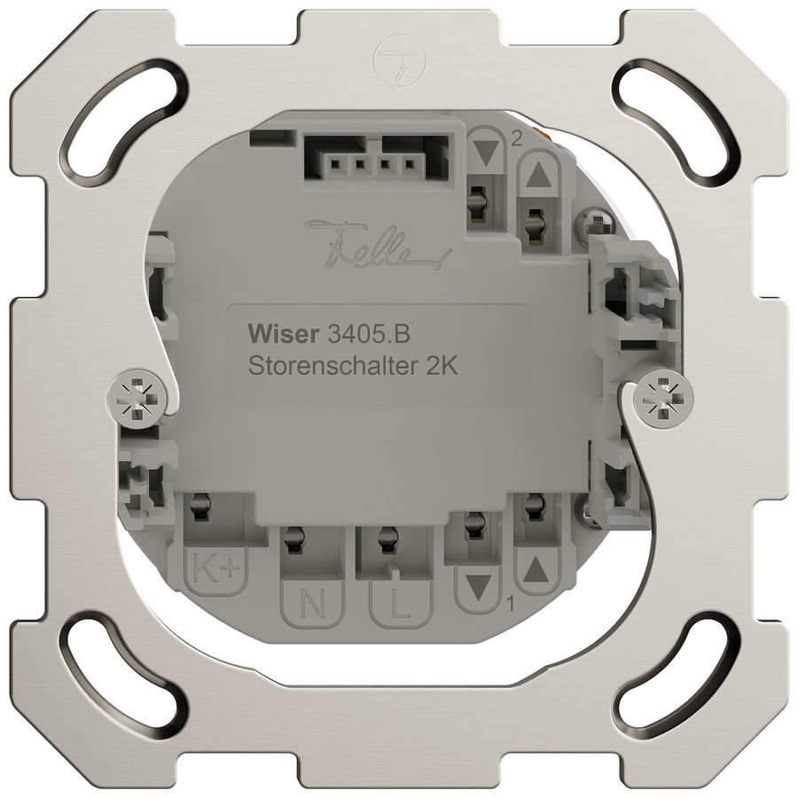 Elemento funzionale interruttore per tapparelle 2c Feller Wiser BSM