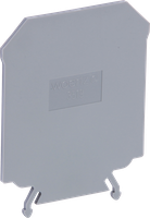 Paroi de fermeture Woertz 35mm² gris